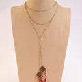 Collar acero atrapasueños