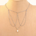 Collar chocker perla