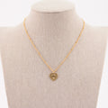 Collar corazón ojo